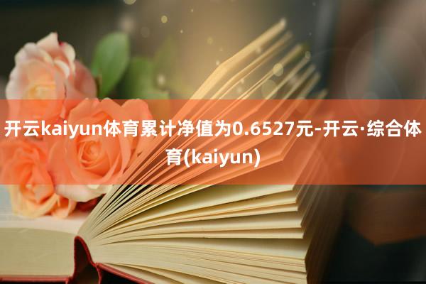 开云kaiyun体育累计净值为0.6527元-开云·综合体育(kaiyun)